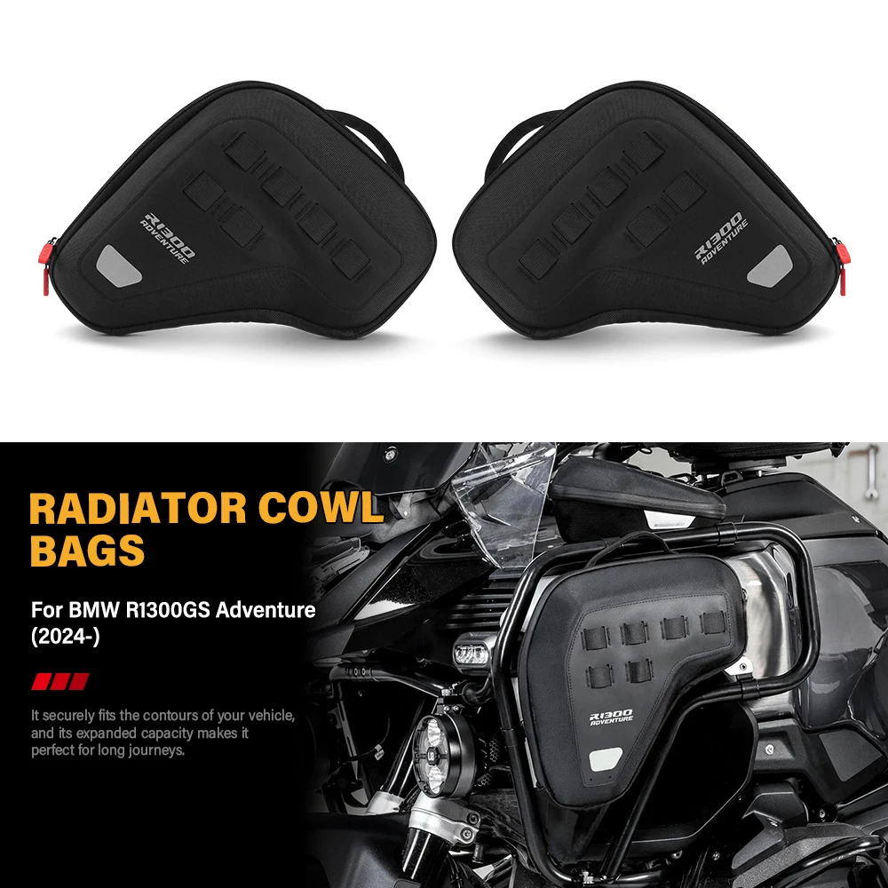 GSA1300 Motorcycle Fairing Side Radiator Cowl Bags Waterproof Tool Bag For BMW R 1300 GS ADV R1300GS Adventure 2024 2025 2026