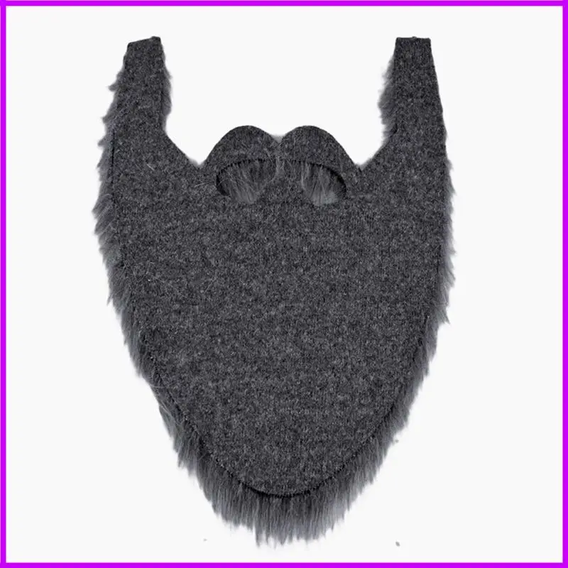 Fake Myfreathes Adesive Novelies Cabelos cabelos barba