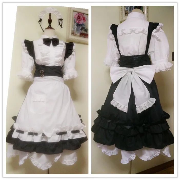 Final Fantasy  Everyday Cat Maid Outfit Dress Cosplay Costume Cos Game Anime Party Uniform Hallowen Play Role Clothes Clothing