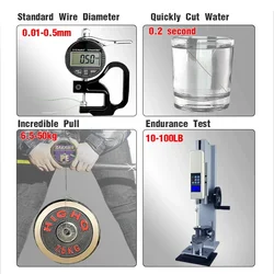 Línea trenzada BAKAWA X4 multifilamento PE 10-85 LB agua salada dulce