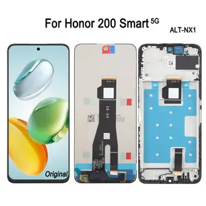 Bilashmart 6.8 inches LCD Screen Honor 200 Smart 5G ALT NX1 Phone LCD Display Touch Screen Digitizer Repair Replacement Spare Part