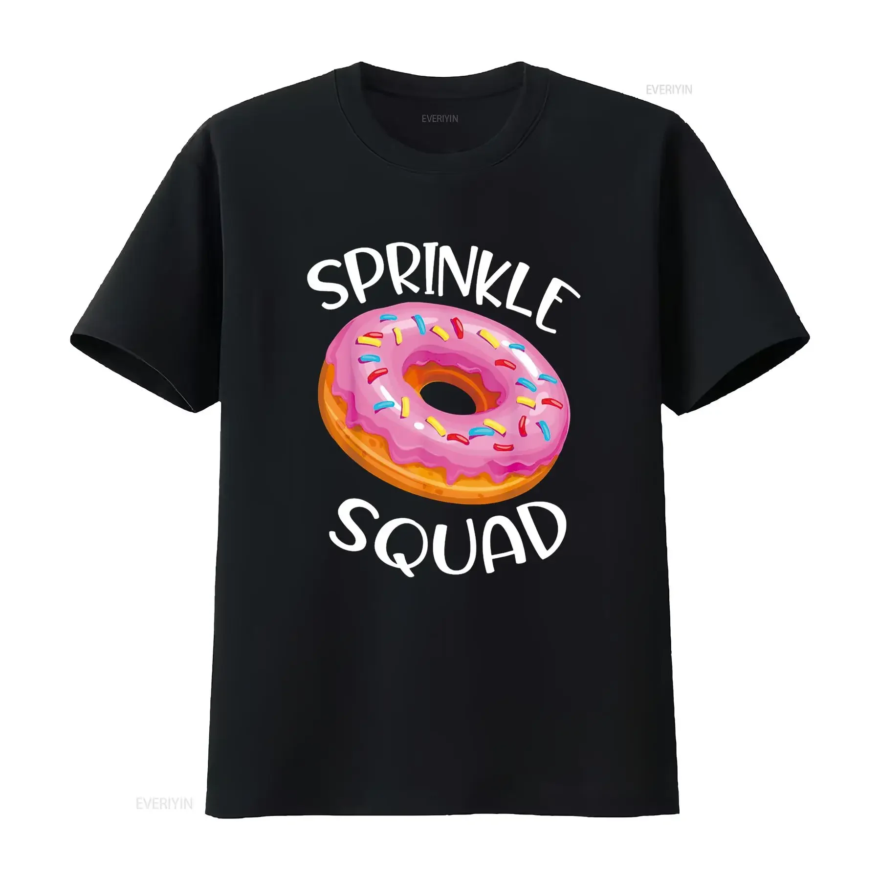 Donut Lover Matching Birthday Cool Sprinkle Squad T Shirt vintage Washed streetwear Soft Stretched Comfortable