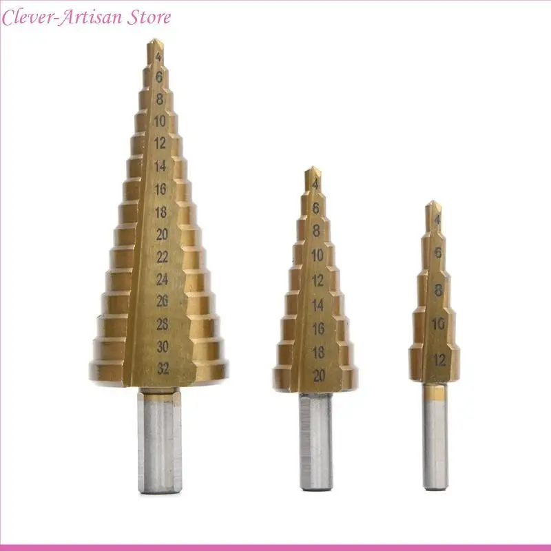 E06B Triangular Shank thẳng rãnh BITS BITS Thrills Bit Set lỗ khoan dụng cụ khoan chống ăn mòn
