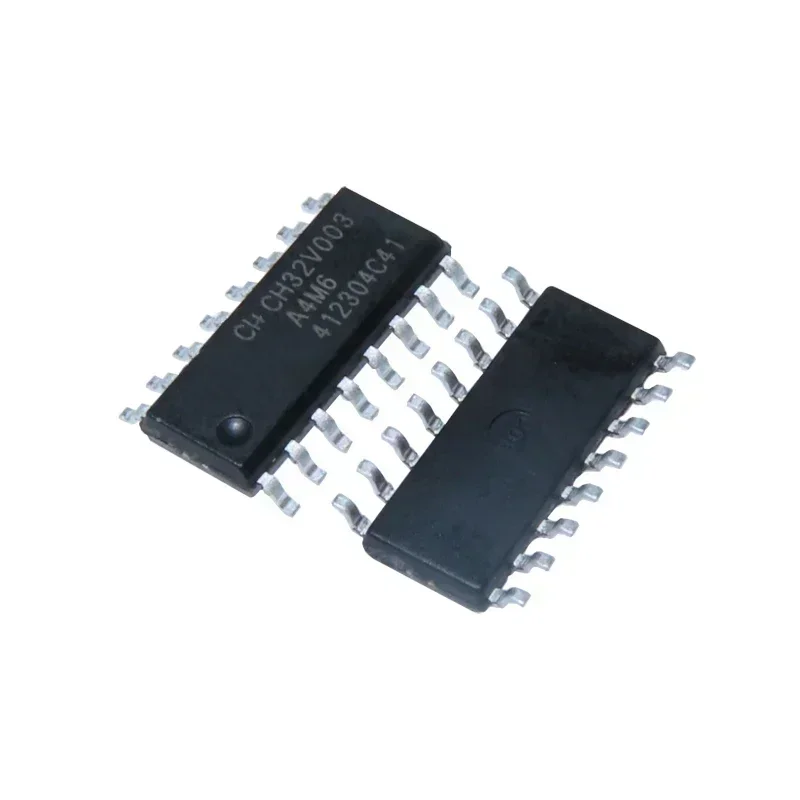 RISC-V MCU de uso general de 32 bits, CH32V003A4M6, CH32V003F4P6, TSSOP20, CH32V003J4M6, SOP8, CH32V003F4U6, grado industrial, 10 unidades/lote
