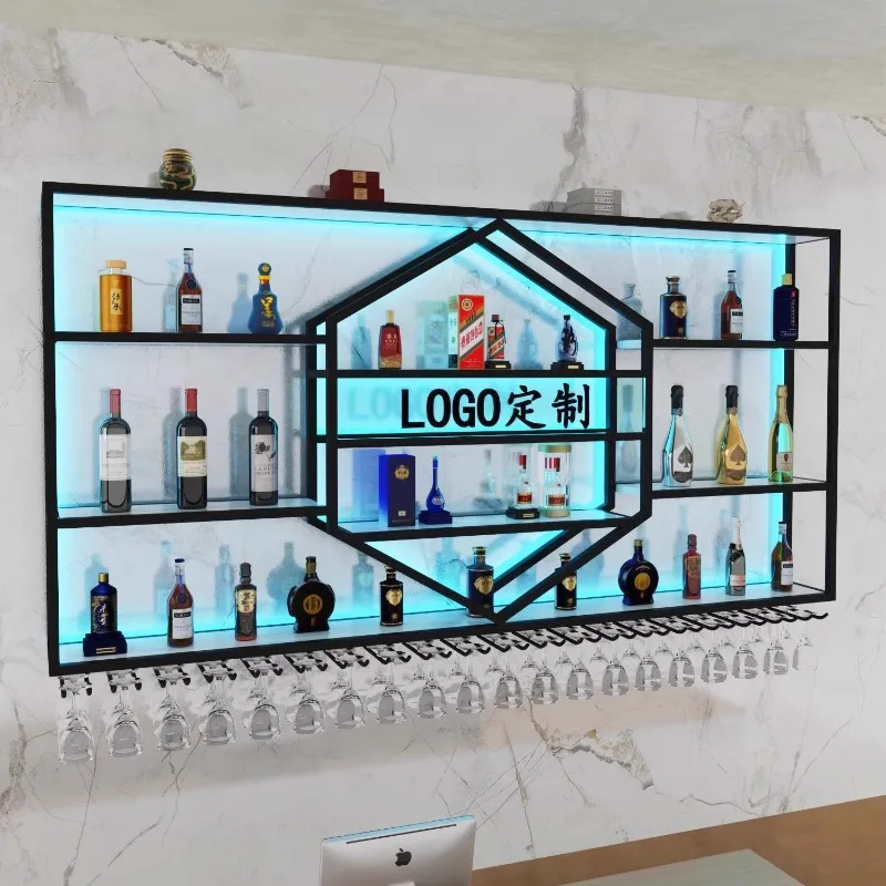 Unusual Standing Bar Cabinets Adjustables Height Organizer Wine Racks Accessories Minimalist Adega Barzinho Vinos Desk Furniture