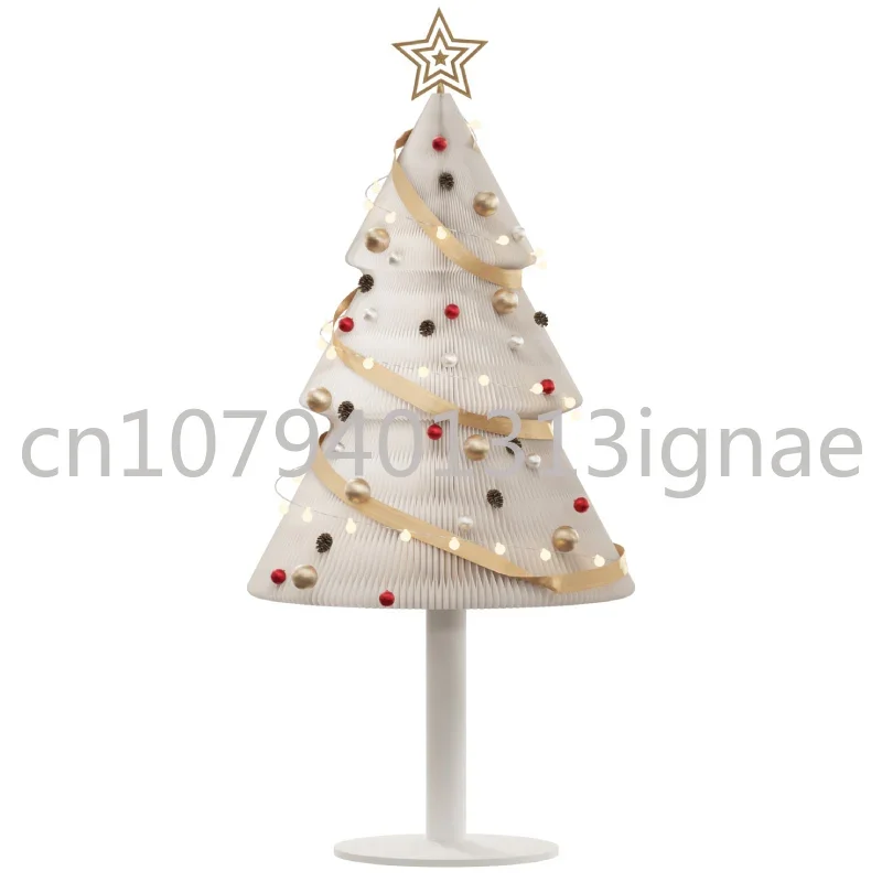 Christmas scene interior decoration Interior decoration cabinets decorative items