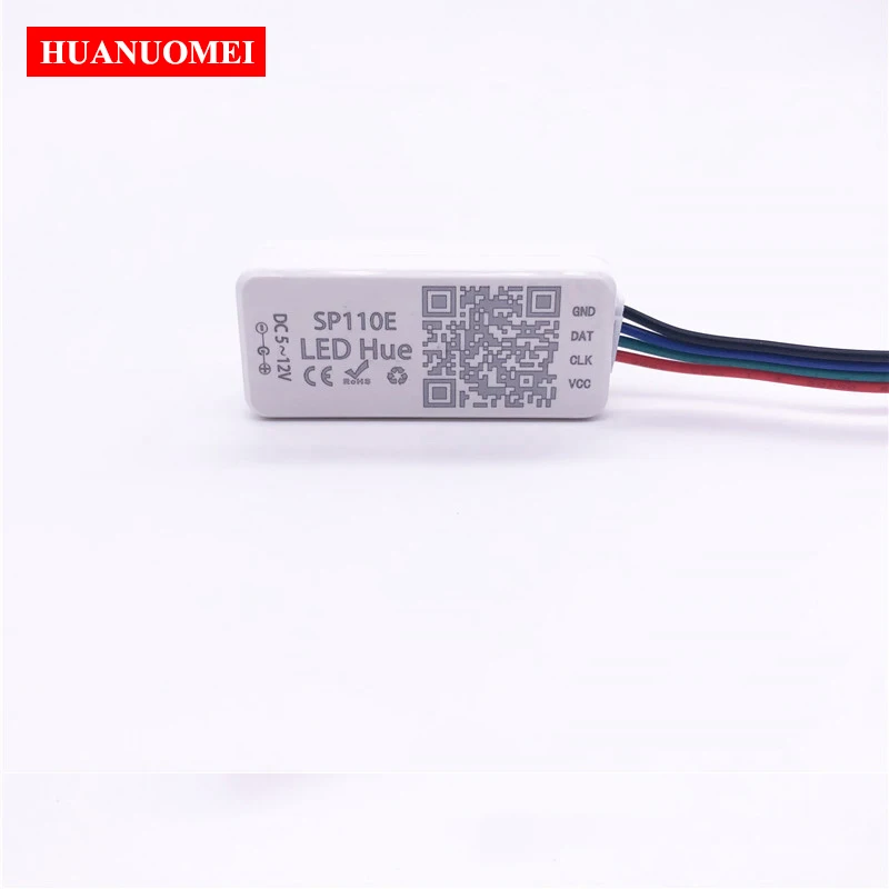 SP110E LED Hue Bluetooth RGB Controller UCS1903 WS2811 WS2812B SK6812 WS2813 WS2815 APA102 5 v12v modulo striscia Pixel Light Dimmer