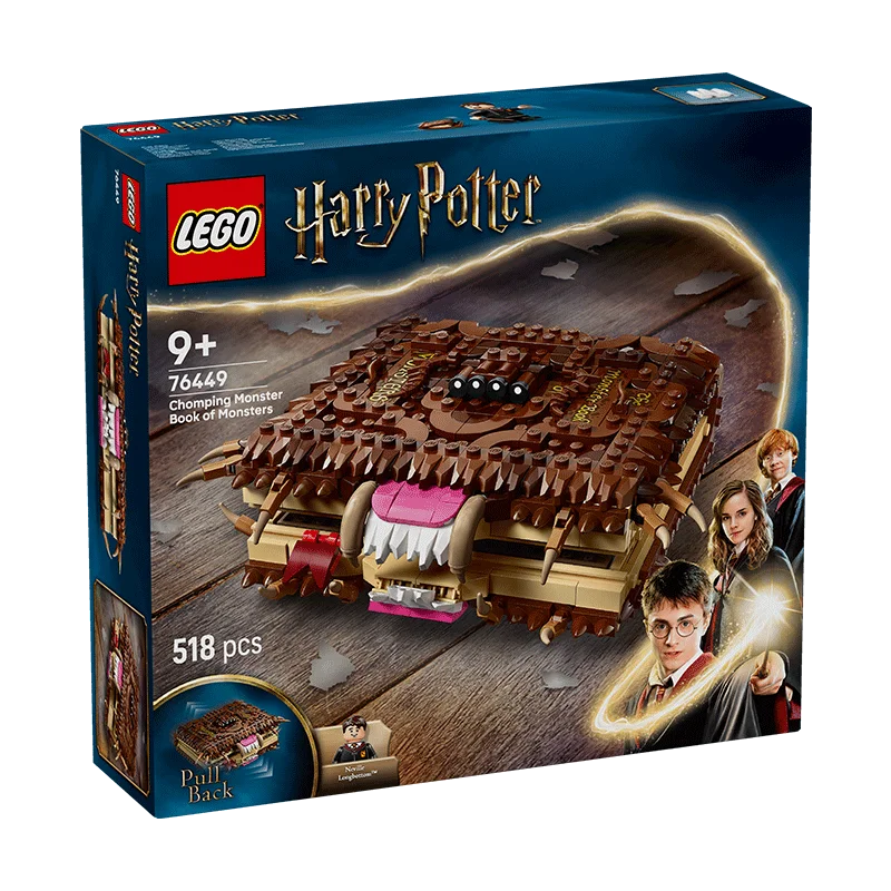 

Lego Harry Potter 76449 Книга монстров-монстров для мальчиков и девочек, подарочные игрушки на день защиты детей