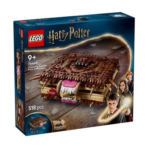 Lego Harry Potter 76449 Monster Monster Book Ragazzi Ragazze Giocattoli regalo per bambini