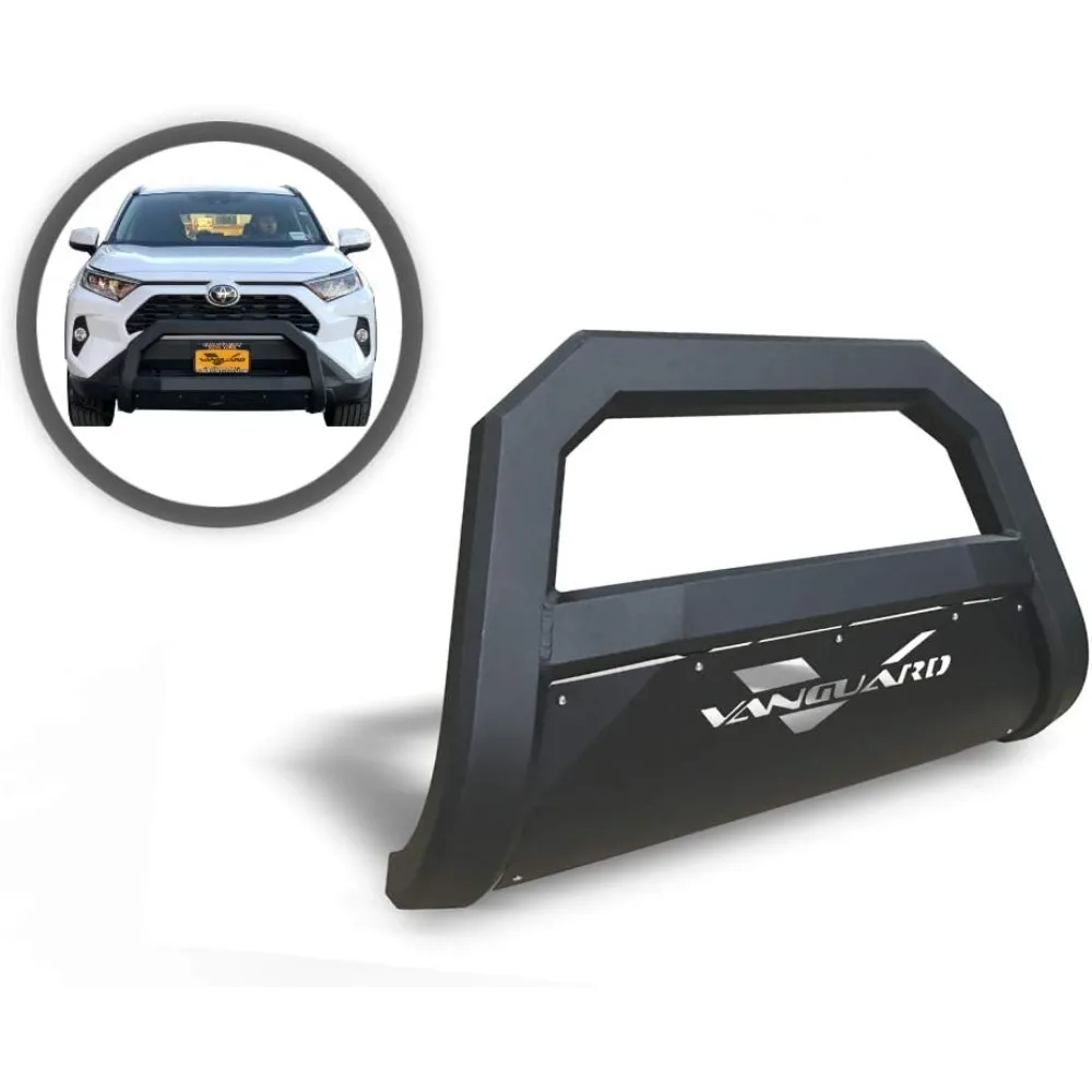 

VGUBG-1890-1190BK Черный порошок Optimus Wide Bull Bar | Совместим с 14-21 Acura MDX / 19-24 Honda Passport / 16-22 Honda.
