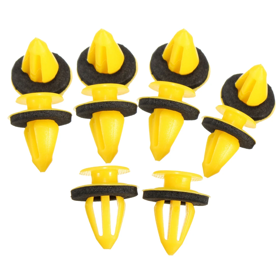 

10x Winds n Side A Pillar Yellow Fastener Trim Clips For Land Rover Discovery