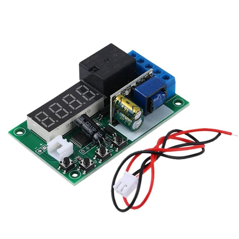 AC220V Time Relay Module Trigger Time Delay/Timing/Cycle Switch Module 10A Time-delay Relay Board for Motor LED Water Pump