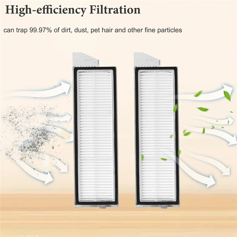 

ABJY-For Roborock S8 Maxv Ultra Robot Vacuum Cleaner Main Side Brush Hepa Filter Mop Cloth Dust Bags Accessories
