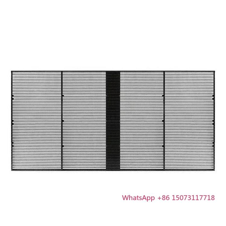 

UHLED P10 Открытый прозрачный светодиодный дисплей Пленка Рекламный прозрачный светодиодный экран Светодиодный прозрачный экран