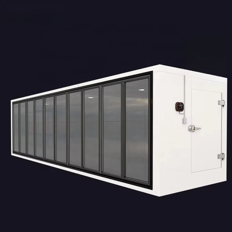 FOODLINE Bulk Supply Upright Refrigerated Showcase Stable Compressor Large Capacity Catering Cold Storage Gear
