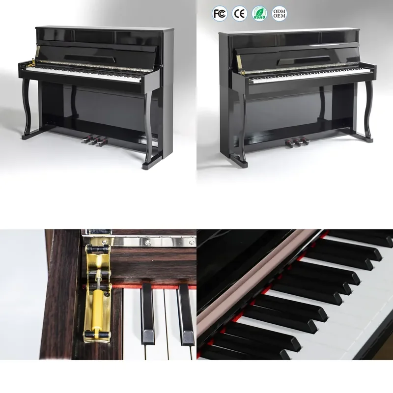 88 Key Digital Piano Electric Piano with Hammer Action Keyboard Instrument for Beginners and Professionals