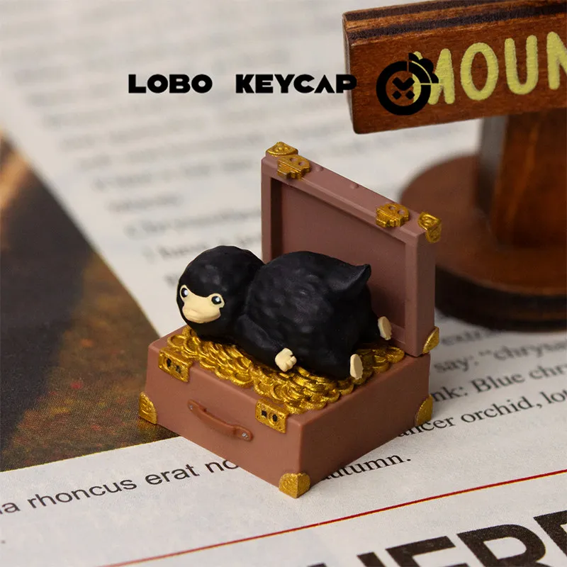 Game Peripheral Themed Keycaps Niffler Personalized Resin Material ESC Keys for Mechanical Keyboard Accessory Gifts