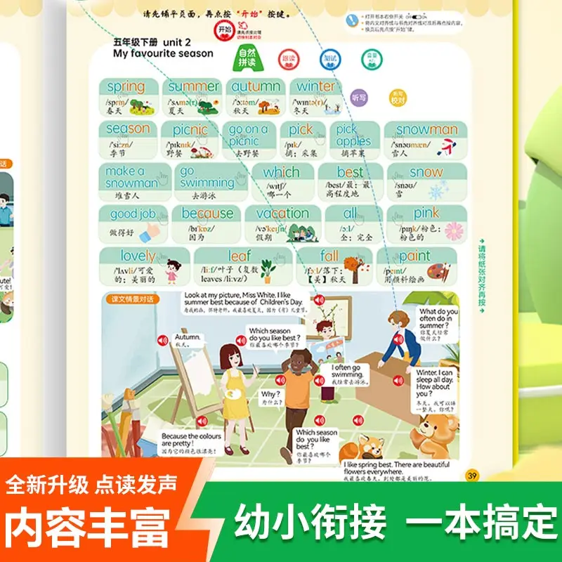 

A Trilingual Early Education Audio Book with 40 Major Themes, Focusing on Preschool Puzzle Encyclopedia