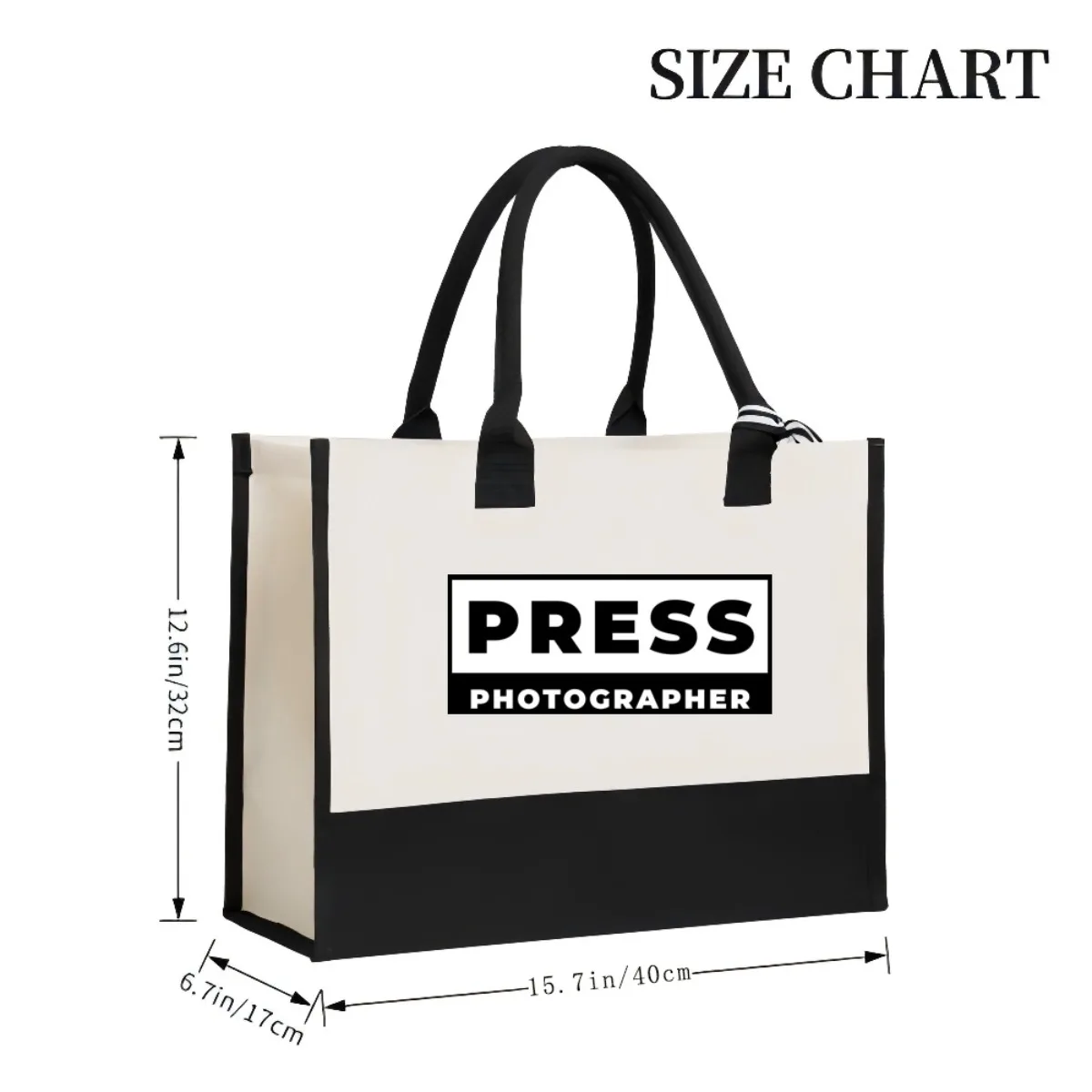 الصحافة التصوير الفوتوغرافي 2026 جديد وصول الموضة العملي واسعة قابلة لإعادة الاستخدام حمل حقيبة نمط طباعة 2 لهجة الثقيلة الكتف الكبير #3