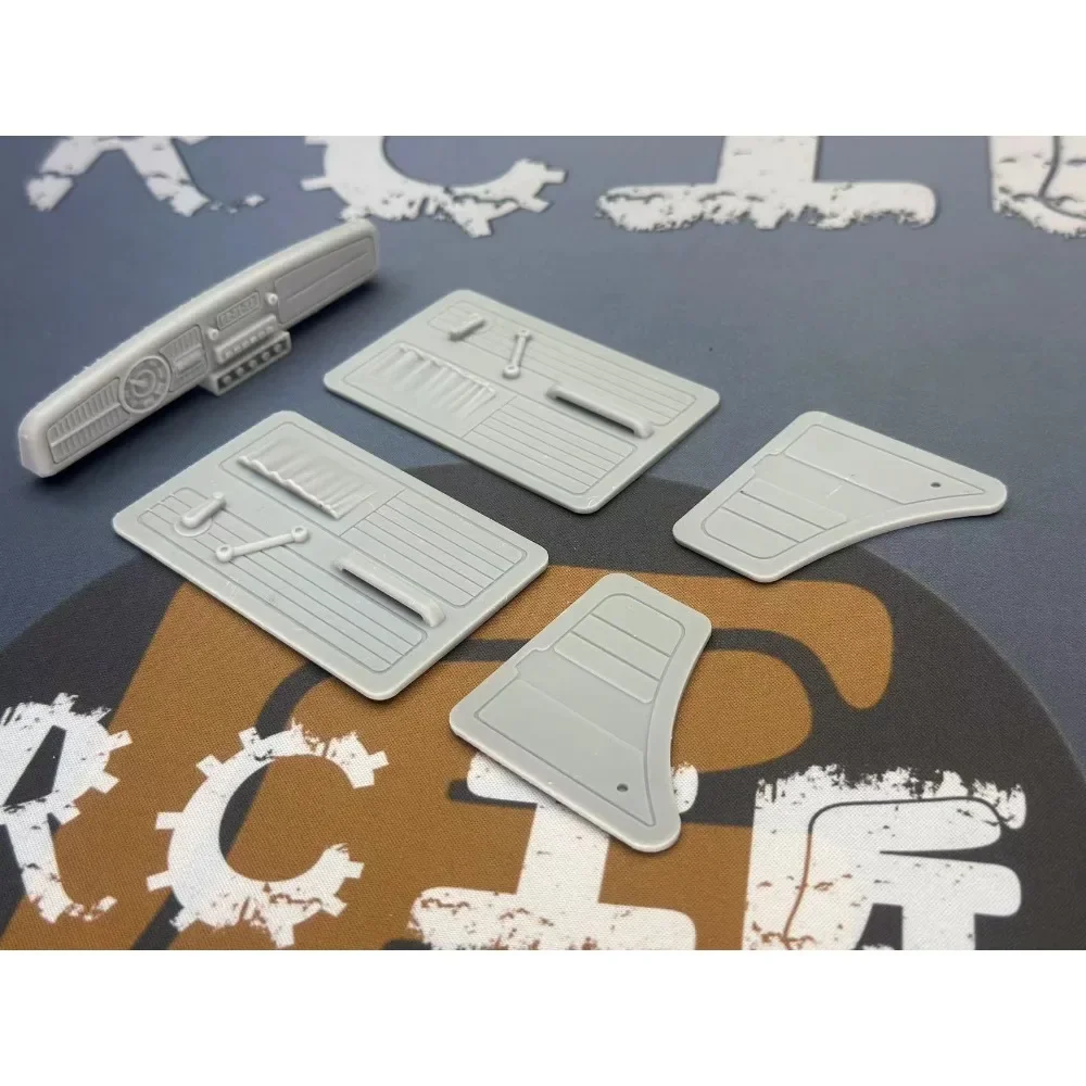 RC Simulated Center Console Instrument Board set for Tamiya Sand Scorcher 1/10 Waterproof Mood Parts custom size RC Accessories