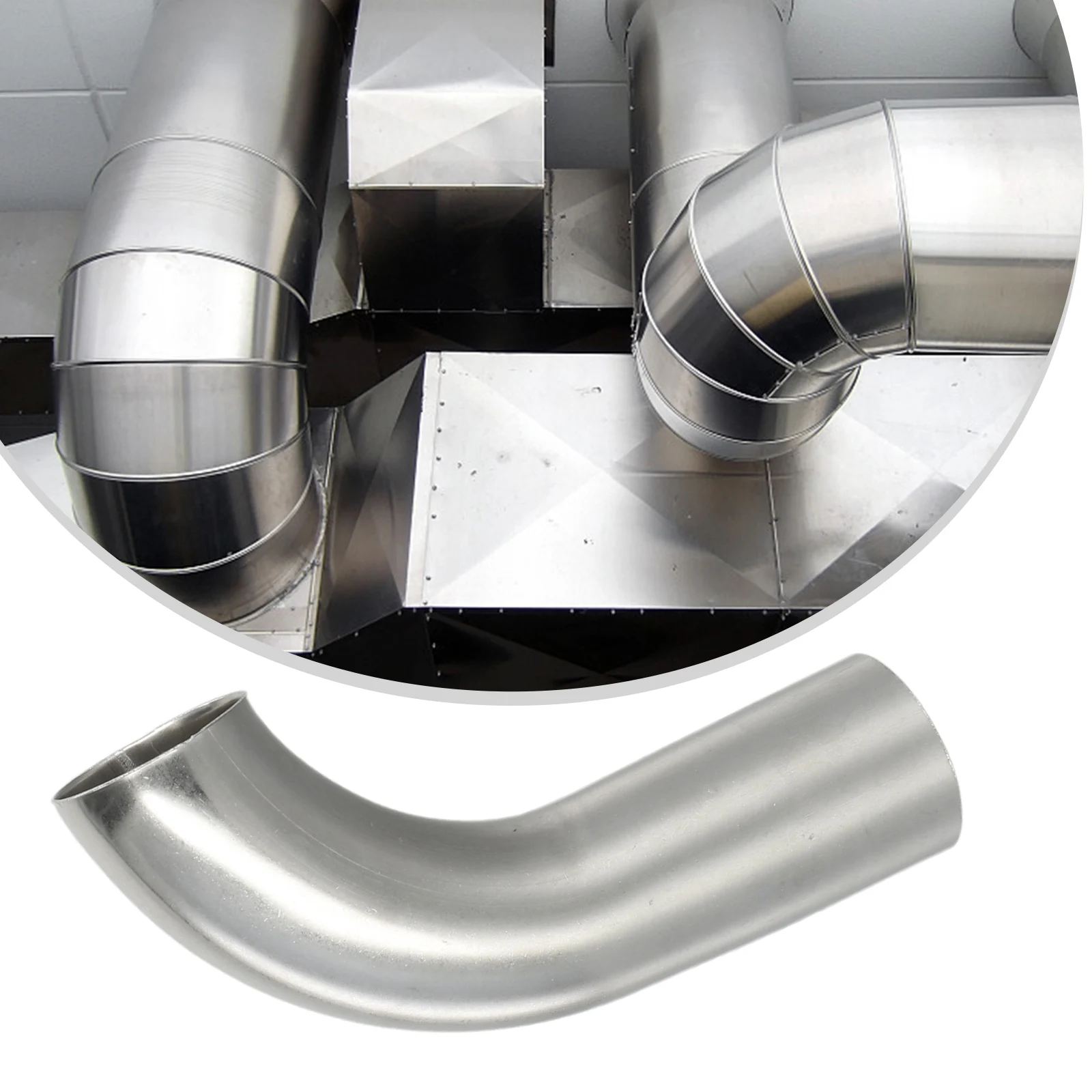 1MM Wall Thickness for exhaust Elbow 32/38/51MM 90 Degree Elbow for exhaust Pipe Stainless Steel 304 Thin Pipe for durable