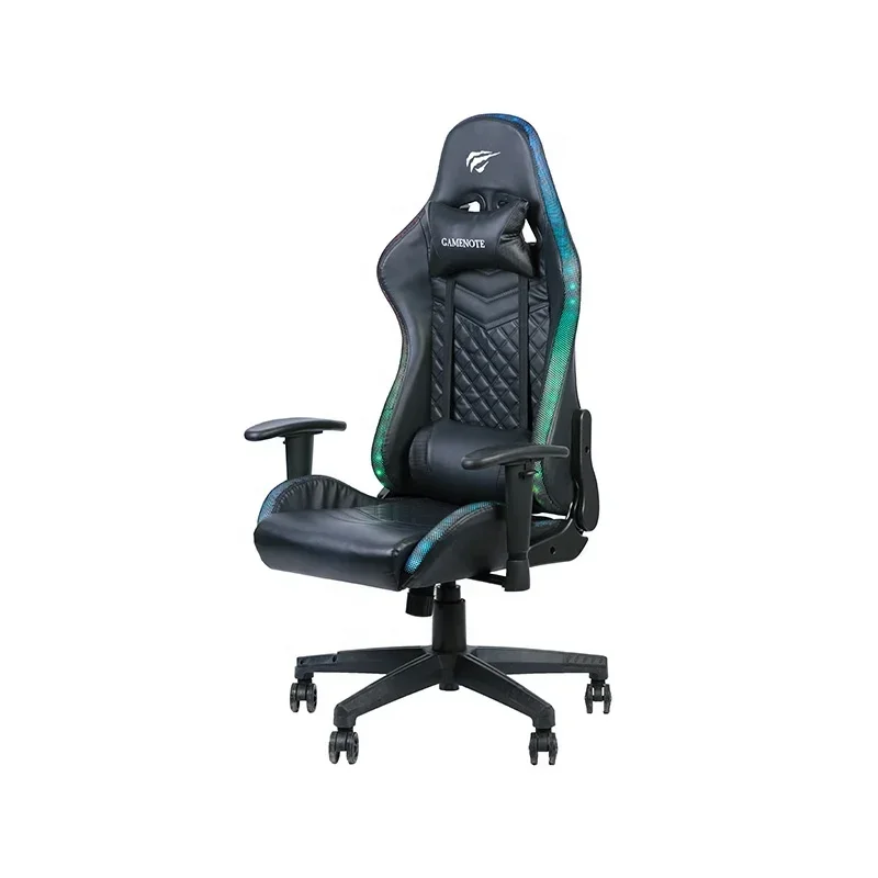 Gc927 Pc Gamer Chair 2021 Leather Computer Racing Swivel 180 Degrees Cadeira De Jogos Silla De Juego Rgb Led Game Chair Gaming