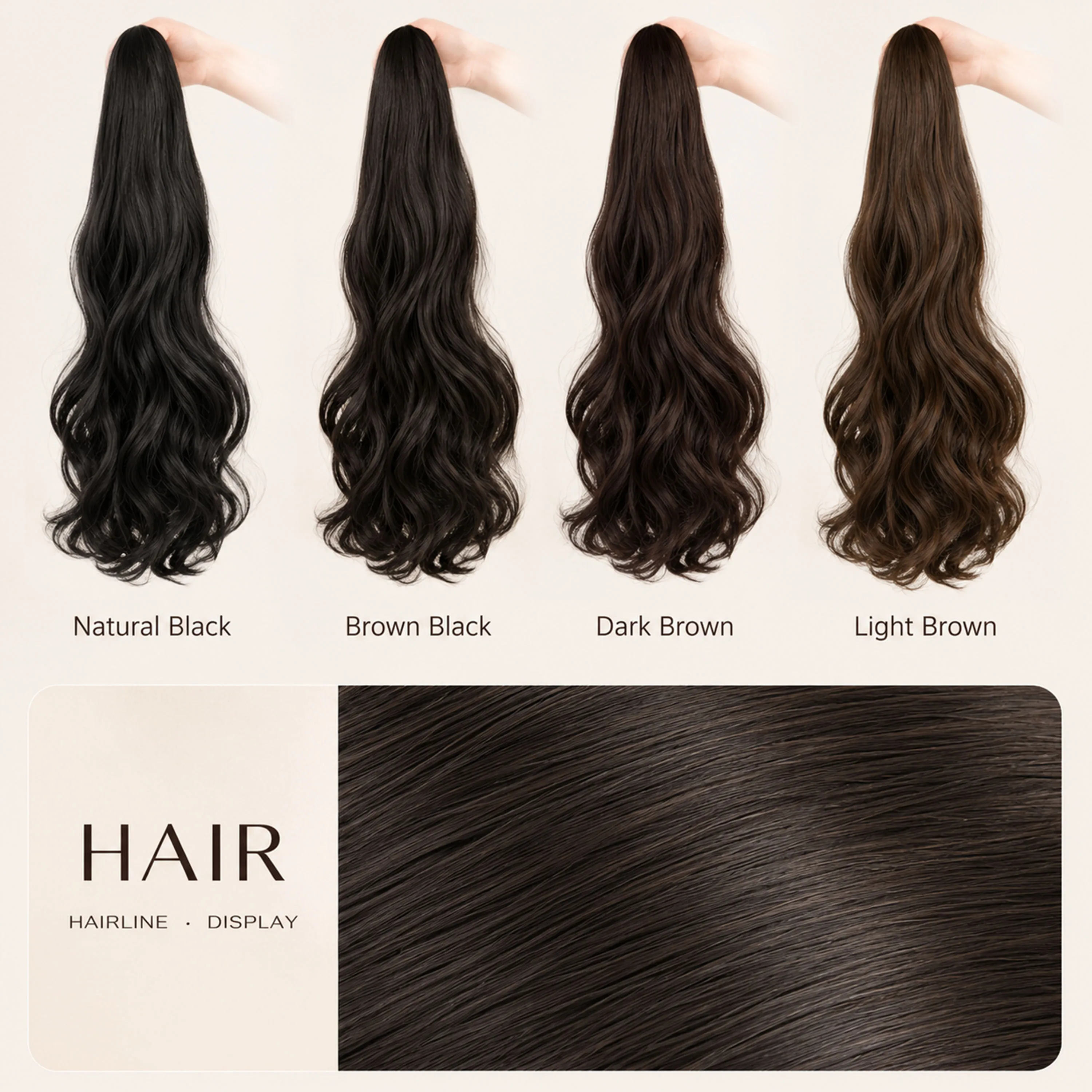 Thumbnail 4 - #42 Clip-On Synthetic Ponytails Comparison Guide