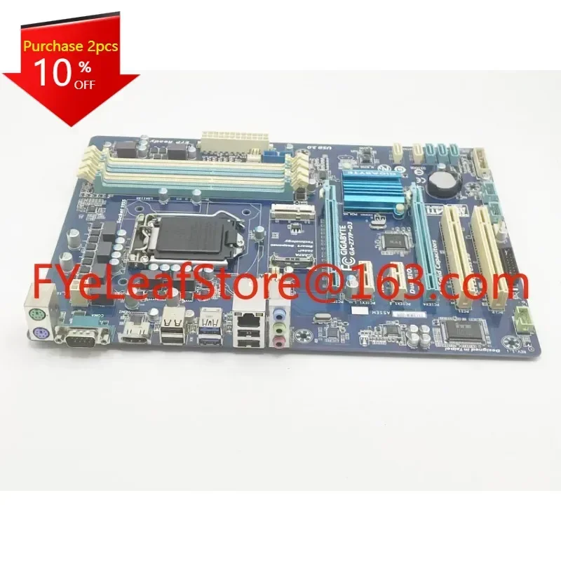 Z77P-D3 1155 Single Display Large Board Support 1230 V2 3470 motherboard .