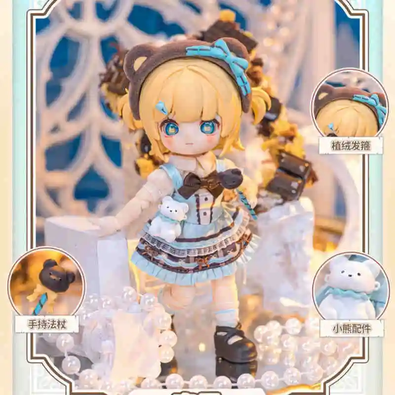 Original 1/12bjd Nagi Mirage Record V5 Series Blind Box Kawaii Movable Joint Action Figure 12-Point Cute Gift Figurine