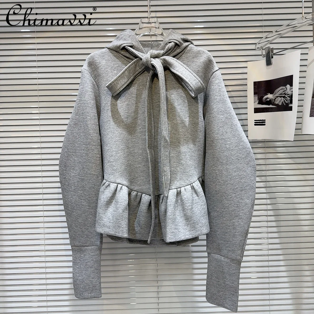 Winter New Fashion Sweet Girls Strap Skirt Design Space Cotton Hooded Sweatshirt Loose Long Sleeve Casual Pullover Hoodies Women