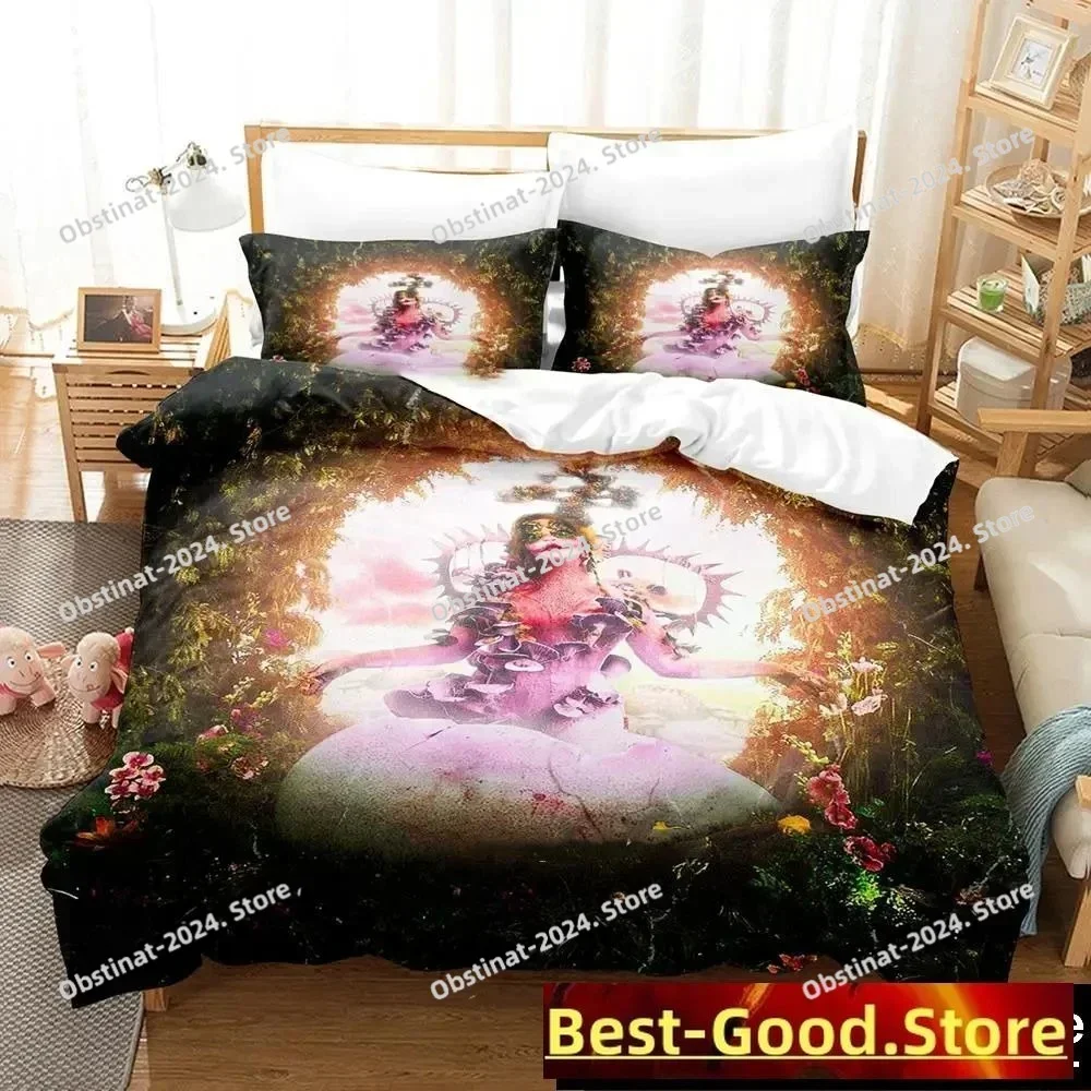 3D Portals Melanie Martinez album Bedding Set Print single Comforter Quilt Bed Duvet Cover Pillow Case 3 Pieces Kids Adult Size