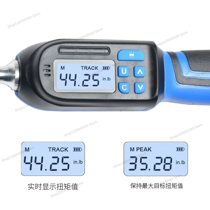 For Digital Torque Wrench Adjustable Maintenance Small Torque Screwdriver