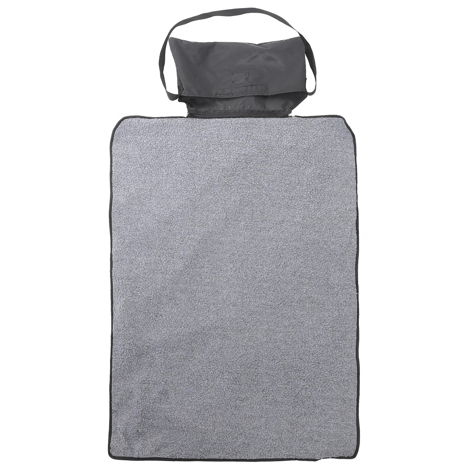 

Portable Foldable Outdoor Pet Travel Blanket Black Waterproof Warm Mat Lightweight Washable for Dogs Cats Pet Travel Blanket