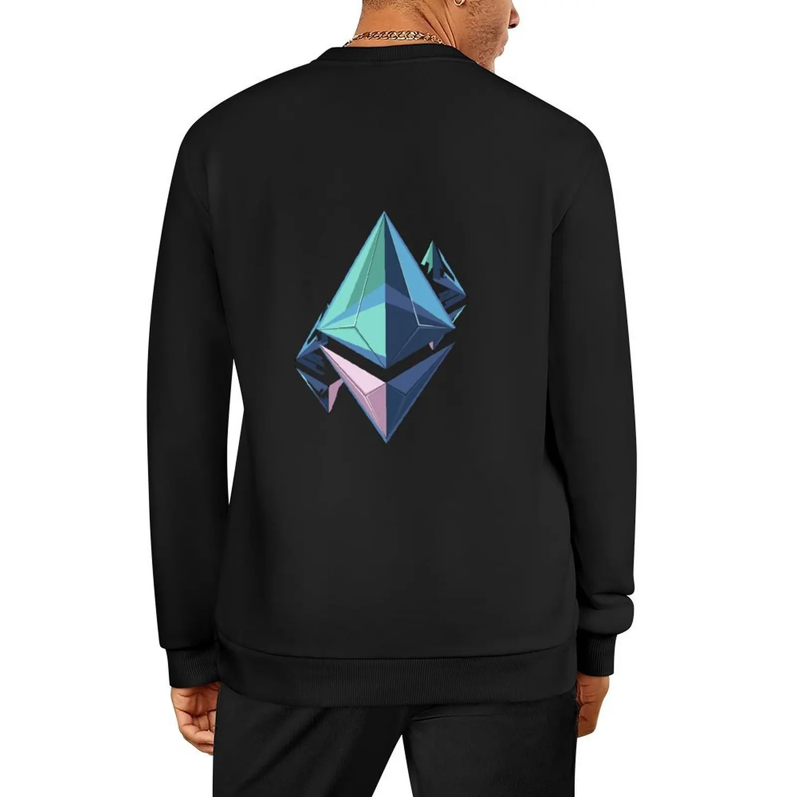 

Ethereum Design Pullover men's winter sweater men's clothing male clothes autumn clothes new in hoodies & sweat-shirt