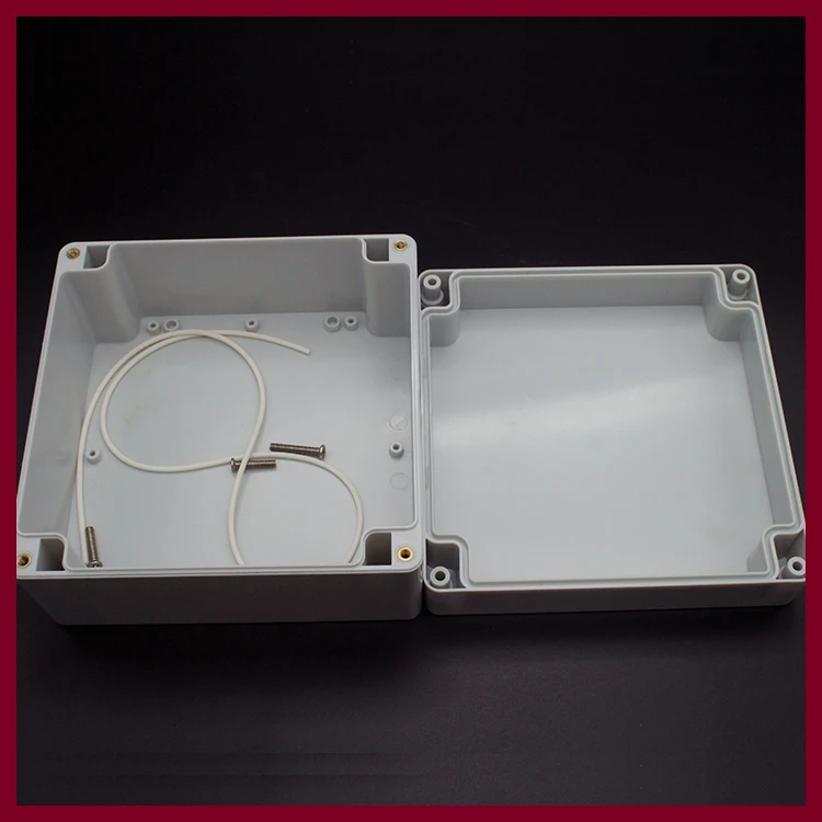 160 * 160 * 90 Waterproof Electrical Plastic Shell F5 Sealed Shell Electrical Indoor and Outdoor Junction Box ABS