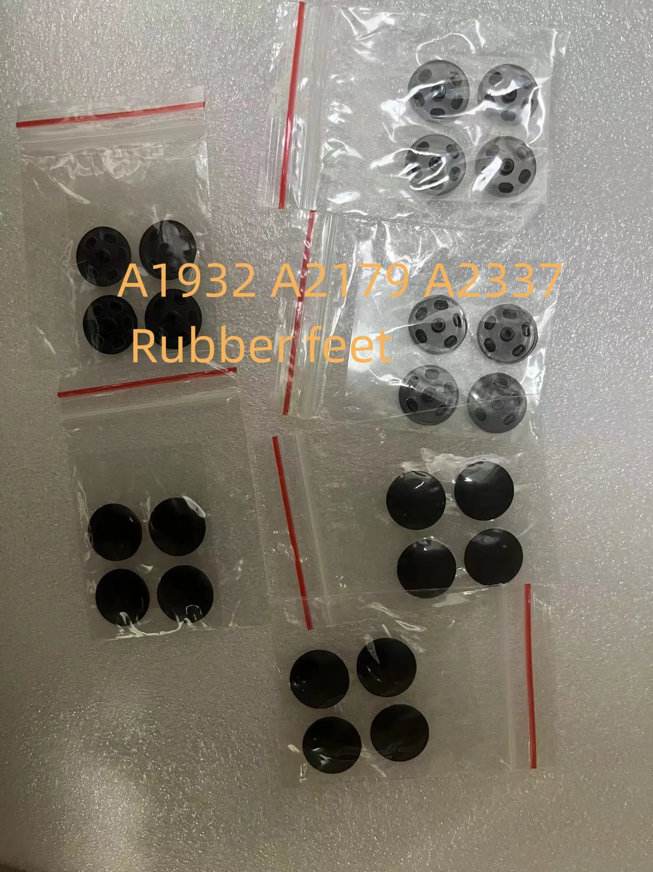 4pcs Bottom Case Rubber Foot Pad Stand Notebook Laptop A1932 A2179 A2337 Replacement Feet Base For Macbook Air