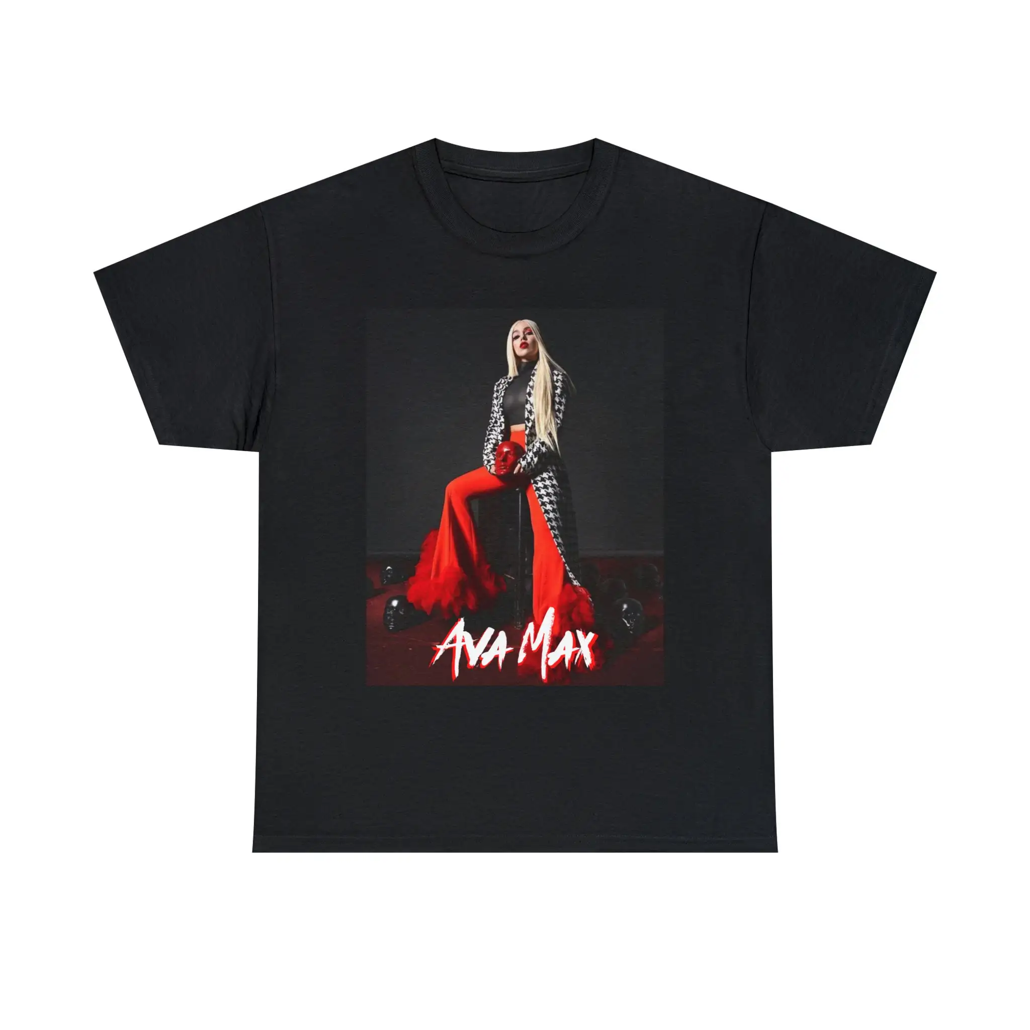 Ava Max Vintage Style T Shirt Photoshoot Bootleg Inspired MinimalisT R B Music Retro For Fans Aesthetic