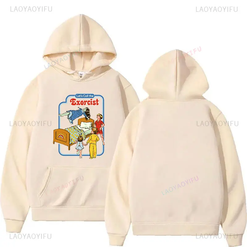

Let's Call The Exorcist Theme Graphic Sweatshirt Fashion Men's Women's Long Sleeve Streetwear Pullovers Hoodie Unisex Hooded