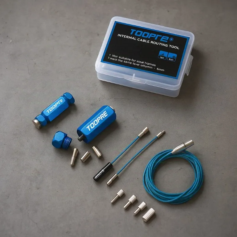 

Mountain Bike MTB Road Cycling Brake Shift Hydraulic Inner Wire Installation Guide Tool Internal Cable Routing Kit