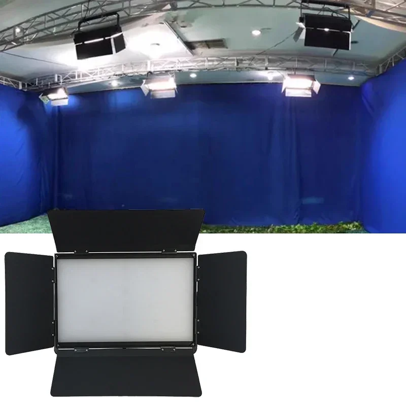 Photography Panel Lights 100W Three Primary Colors Light CRI 95% Warm White Dimmable DMX512 for Studio Fill Lighting