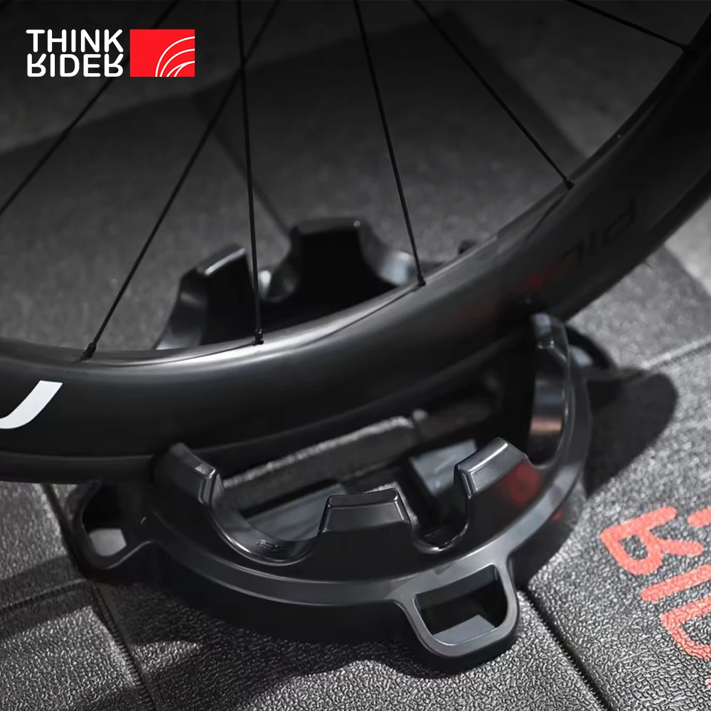 ThinkRider Fahrrad-Trainer-Vorderradblock, geeignet für 700C, 26/27,5/29 Zoll Laufradsätze, stabilisiert die Fahrrad-Trainer-Unterstützung