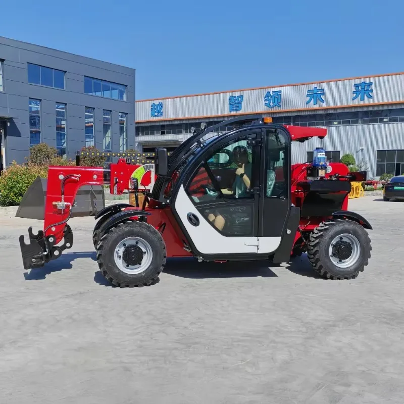 Customized New Telescopic Material Handler 2.5 Ton 3 Ton 3.5 Ton Telescopic Forklift With Imported Engines