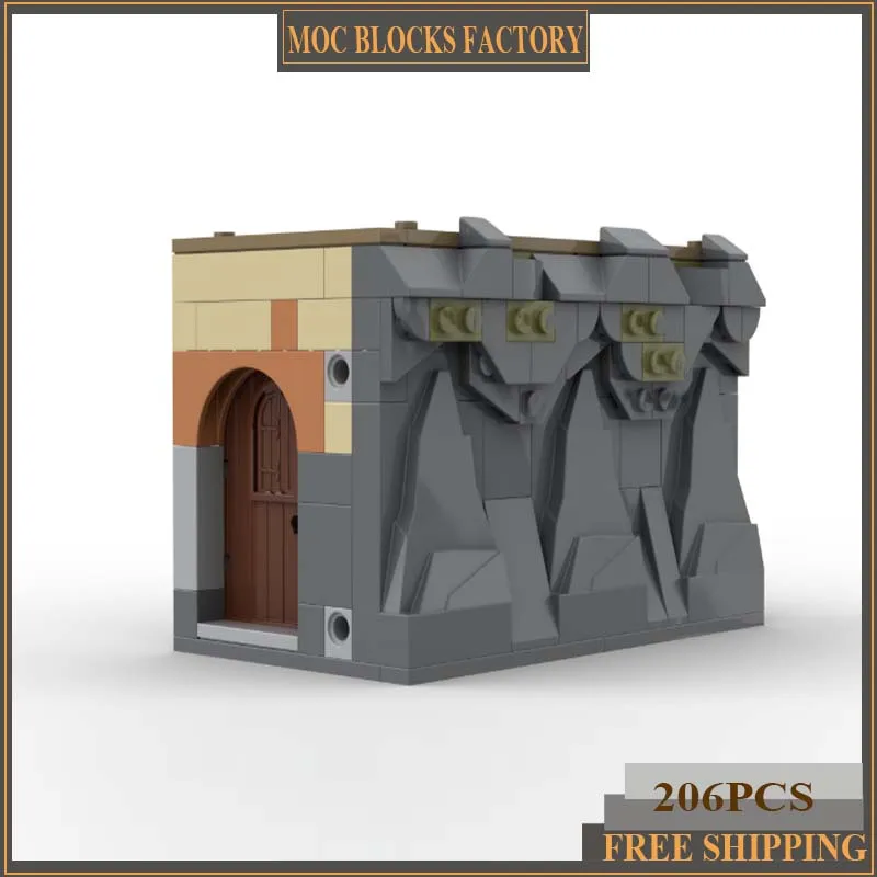 

Popular Movie Sence Moc Building Bricks Winged Key Room Model Technology Modular Blocks Gifts Christmas Toys DlY Sets Assembly