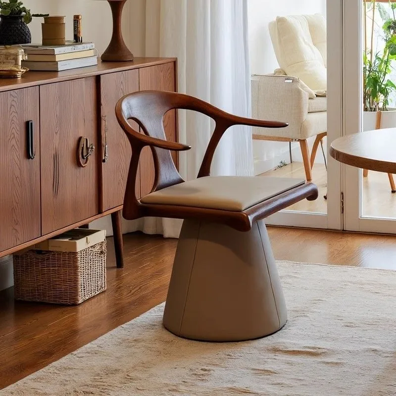 Single sofa chair, household living room rotating dining chair