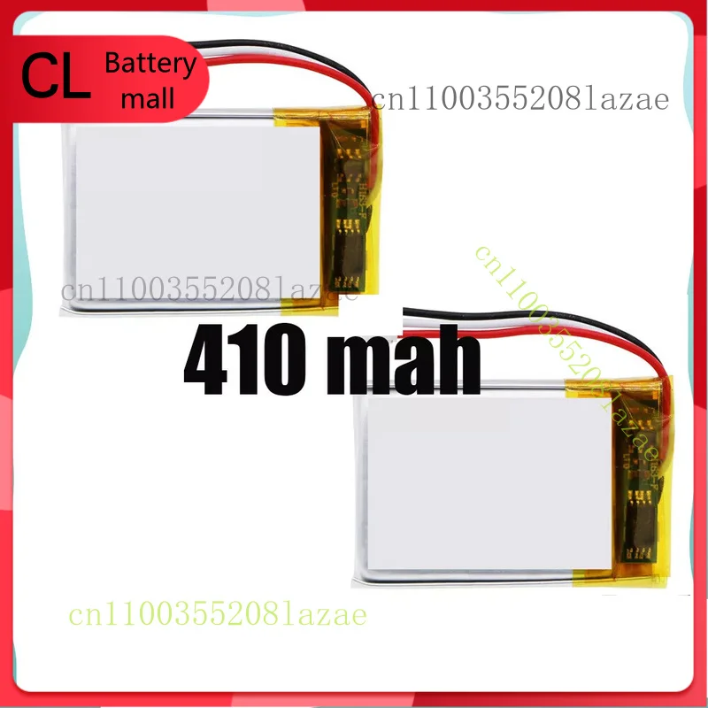 

2pcs 410mAh Battery for RODE Wireless GO Receiver & for RODE GO Transmitter