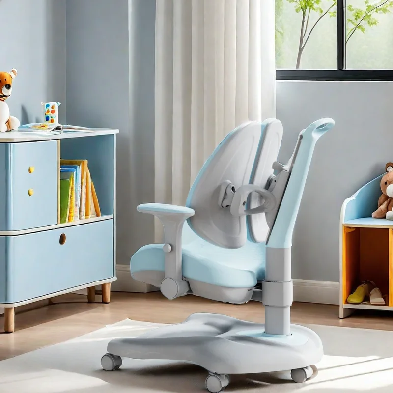 Child Safety Seats Chair Girl Room Furniture Designer Growing Children Stool School Kids Design Study Silla Infantil Armchair