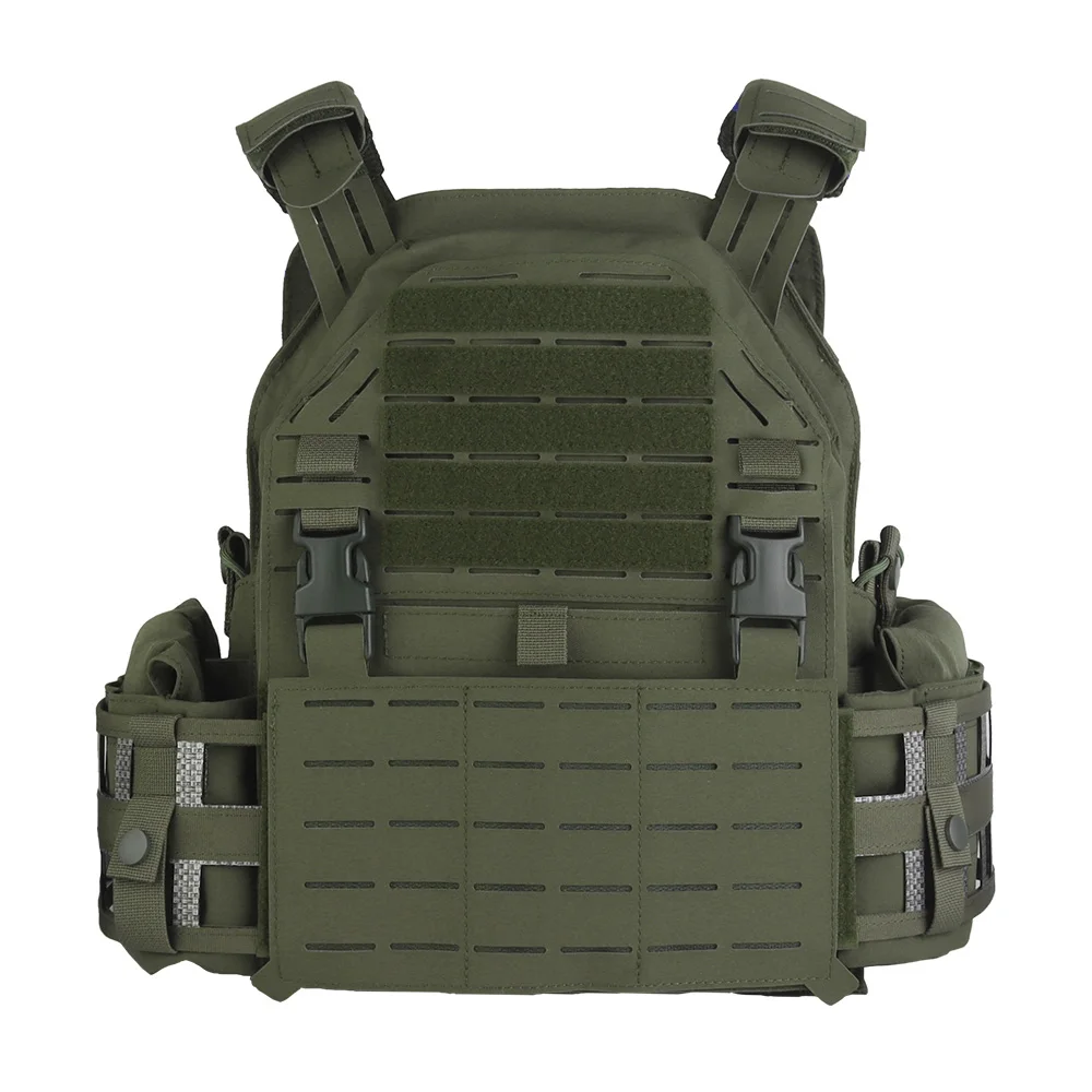 

LG4 Tactical Vest Plate Carrier MOLLE Multi-functional Outdoor Hunting Combat Airsoft Protective Vest Adjustable Waistband Gear