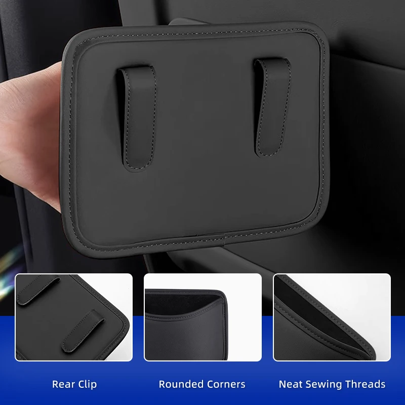 صندوق تخزين باب السيارة بولي Leather الجلود مقعد السيارات الخلفي معلقة سلة المهملات بن الملحقات ل Leapmotor قفزة المحرك C01 C11 T03 S01 C11 إعادة