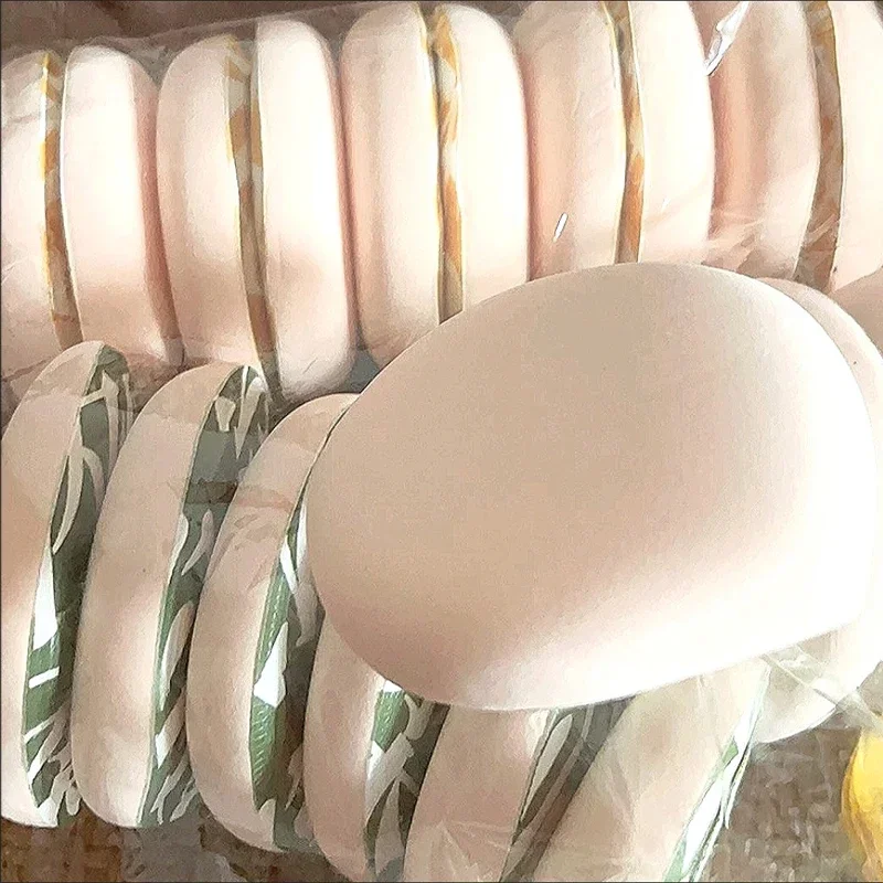 20pcs Large Size Cosmetics Puff Super Thick Wet Dry Use Concealer Foundation Sponge Cushions Soft Makeup Puffs Makeup Tool XL