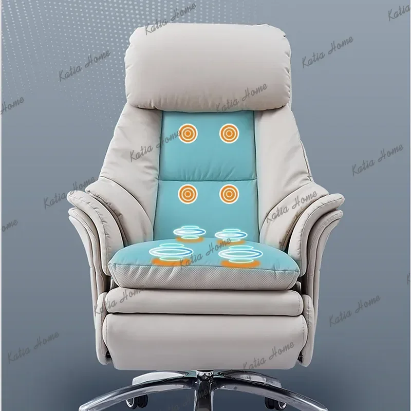 Designer Portable Office Chair Pedicure Swivel Comfortable Backrest Office Chair Vanity Massage Silla Oficina Theater Furniture